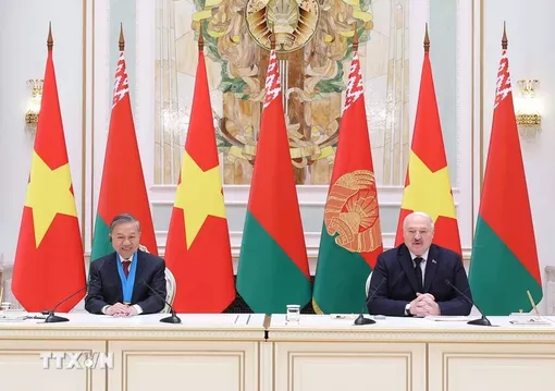 Việt Nam-Belarus chính thức thiết lập quan hệ Đối tác chiến lược