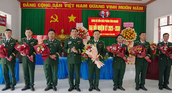 Đại hội Đảng bộ Đồn Biên phòng Vĩnh Nguơn
