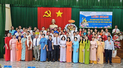 An Phú tổ chức Liên hoan gia đình hạnh phúc tiêu biểu lần thứ IV/2025