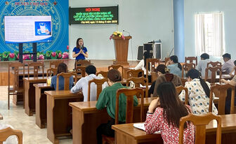 Huyện Chợ Mới tập huấn đăng ký chữ ký số