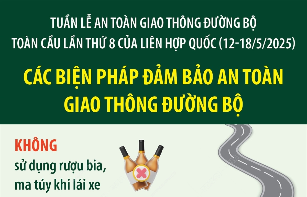Các biện pháp đảm bảo an toàn giao thông đường bộ
