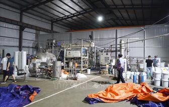 Triệt phá đường dây sản xuất, buôn bán khí N2O liên tỉnh quy mô lớn