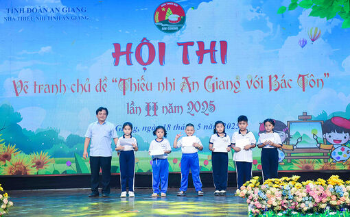 Hội thi vẽ tranh chủ đề: “Thiếu nhi An Giang với Bác Tôn” lần II năm 2025