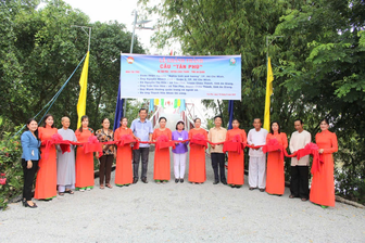 Khánh thành cầu Tân Phú