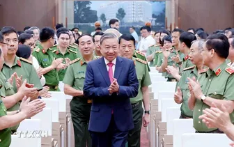 Tổng Bí thư: Gắn kết chặt chẽ học tập, làm theo Bác với xây dựng lực lượng Công an Nhân dân