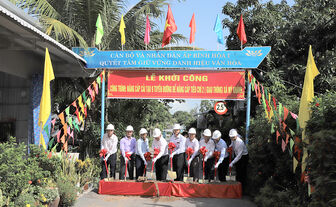 TP. Long Xuyên nâng cấp 9 tuyến đường