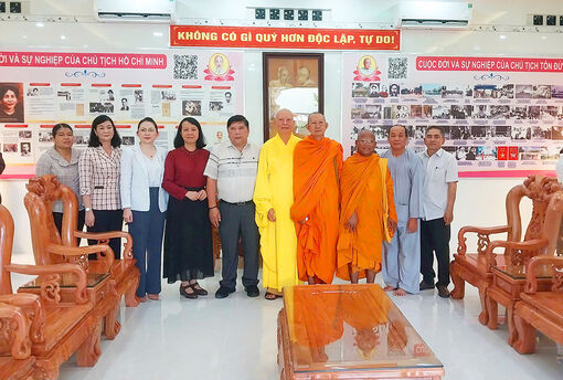 Ra mắt mô hình “Không gian văn hóa Hồ Chí Minh, Tôn Đức Thắng” tại TX. Tịnh Biên