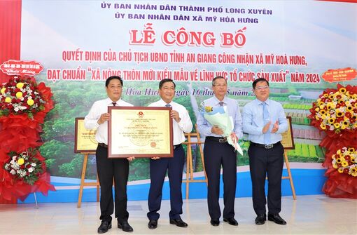 Xã nông thôn mới kiểu mẫu Mỹ Hòa Hưng