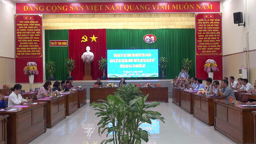 Giám sát chương trình xóa nhà tạm, nhà dột nát tại TX. Tân Châu