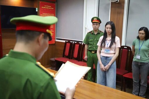 Khởi tố Nguyễn Thúc Thùy Tiên