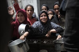 Công tác phân phối viện trợ tại Gaza gặp trở ngại
