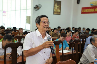 Cử tri phường Mỹ Thới, Mỹ Thạnh gửi gắm nhiều ý kiến đến HĐND tỉnh và TP. Long Xuyên