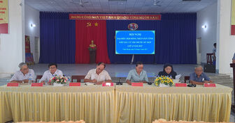 Đại biểu HĐND 3 cấp tiếp xúc cử tri xã Châu Phong