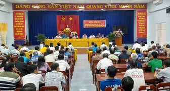Đại biểu HĐND tỉnh An Giang và huyện tiếp xúc cử tri huyện Phú Tân