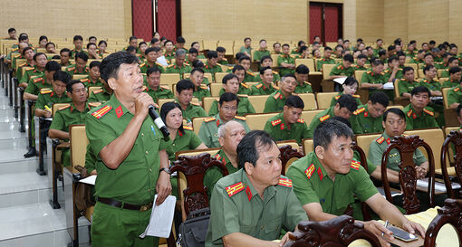 Hiệu quả từ hội nghị đối thoại với công an cấp xã