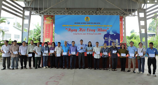 TP. Long Xuyên chăm lo cuộc sống người lao động