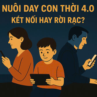 Nuôi dạy con thời 4.0