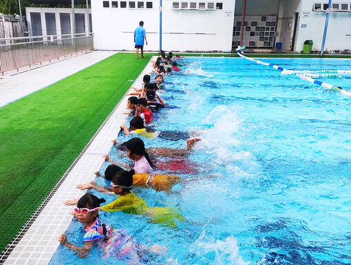 Nhiều môn thể thao hè cho trẻ em