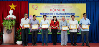 Châu Thành hoàn thành Chương trình xóa nhà tạm, nhà dột nát
