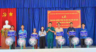 Mái ấm từ tấm lòng người lính