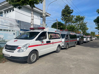 Thẩm định 200 xe chuyển bệnh miễn phí toàn tỉnh An Giang