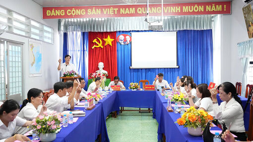 Đại hội Chi bộ Trung tâm Văn hóa – Thể thao và Truyền thanh huyện Phú Tân
