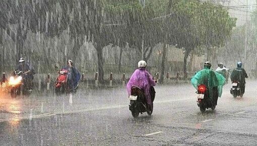 Thời tiết hôm nay (4-7): Bắc Bộ và Thanh Hóa có mưa rào và dông
