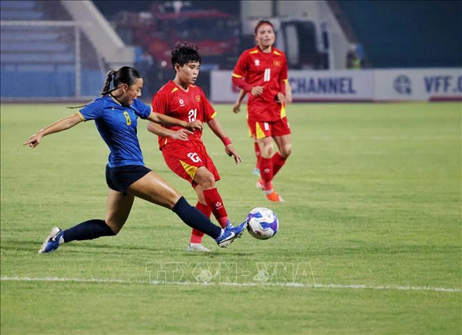 Thắng thuyết phục 4-0, nữ Việt Nam tiến vào vòng chung kết Asian Cup