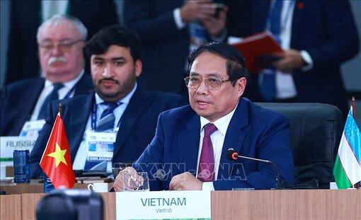 Thủ tướng phát biểu tại Phiên thảo luận cấp cao Hội nghị Thượng đỉnh BRICS mở rộng 2025