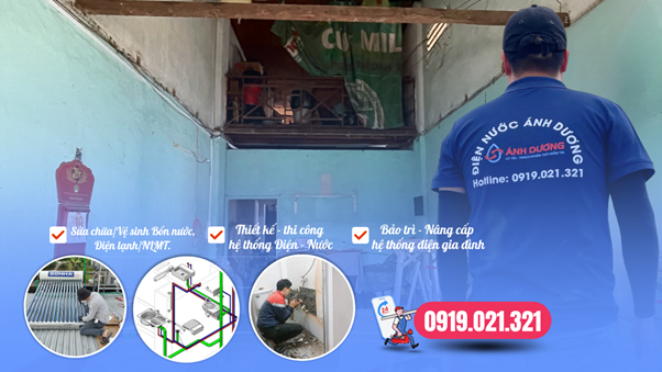 - Cung cấp dịch vụ điện nước quận Tân Bình giá rẻ
