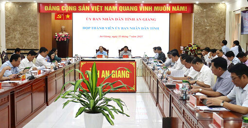 Thành viên UBND tỉnh An Giang thông qua 8 văn bản trình HĐND tỉnh