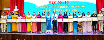 Hội viên phụ nữ tích cực thực hiện các phong trào thi đua
