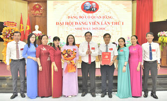Đảng bộ Cơ quan Đảng xã Châu Thành tổ chức đại hội lần thứ I