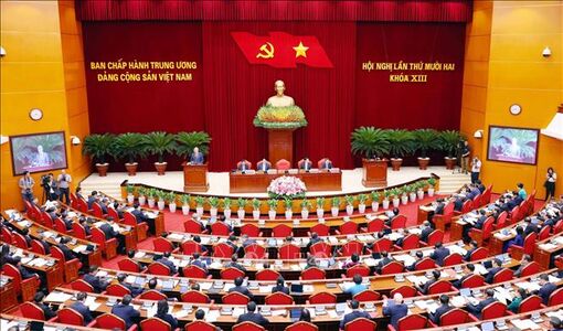 Khai mạc Hội nghị lần thứ mười hai Ban Chấp hành Trung ương Đảng khóa XIII