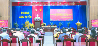 Phường Long Xuyên, xã Vĩnh Phong đóng góp ý dự thảo văn kiện trình Đại hội lần thứ I, nhiệm kỳ 2025 - 2030