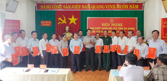 Thành lập Hội Cựu chiến binh tỉnh An Giang và kiện toàn nhân sự nhiệm kỳ 2022 - 2027