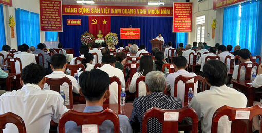 Vĩnh Hậu họp mặt kỷ niệm Ngày Thương binh - Liệt sĩ 27/7