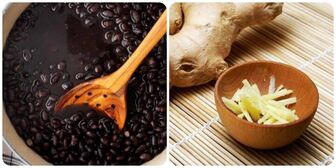 Nước đậu đen nấu với gừng có tác dụng gì?