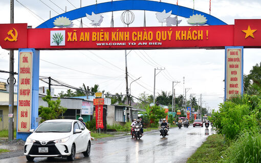 An Biên phấn đấu trở thành xã phát triển khá của tỉnh