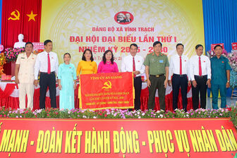 Đại hội đại biểu Đảng bộ xã Vĩnh Trạch lần thứ I