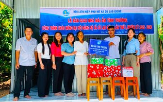 Xã Cù Lao Giêng bàn giao 3 Mái ấm Tình thương