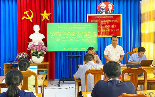 Tập huấn sử dụng AI trong quản lý, bảo vệ rừng