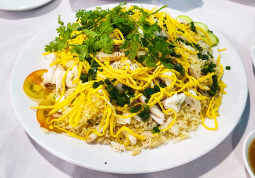 Cơm chiên ghẹ
