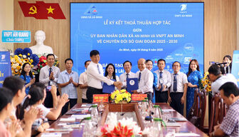 VNPT An Minh và UBND xã hợp tác chuyển đổi số giai đoạn 2025 - 2030