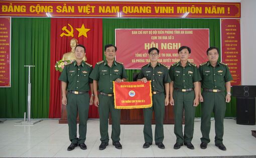 Các đồn biên phòng An Giang tổng kết công tác thi đua, khen thưởng