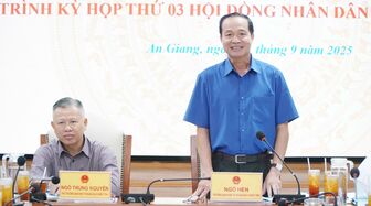Thẩm tra các dự thảo nghị quyết trình Kỳ họp thứ 3 HĐND tỉnh An Giang