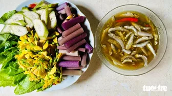 Mẹ có biết với những đứa trẻ miền Tây chúng tôi, bữa cơm cá, mắm, rau đồng là ngon nhất