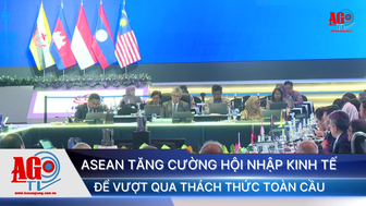 ASEAN tăng cường hội nhập kinh tế để vượt qua thách thức toàn cầu