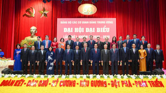 Khai mạc trọng thể Đại hội đại biểu Đảng bộ các cơ quan Đảng Trung ương lần thứ I