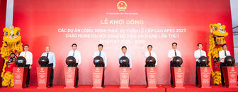 An Giang khởi công, khởi động 10 dự án phục vụ Tuần lễ cấp cao APEC 2027